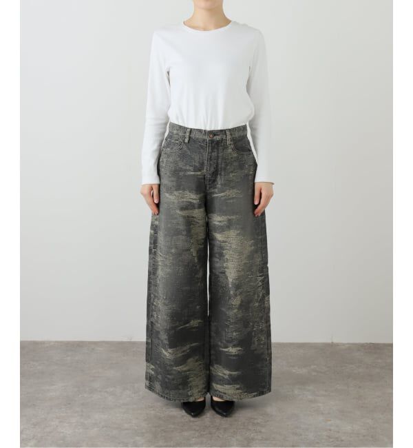  「TAAKK DENIM WIDEPANTS TA25AW-PT333：デニムパンツ」|デニム|