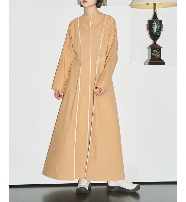  「BASERANGE NIKA DRESS DRNI-PO-WI25：ワンピース」|ワンピース|ブラウン