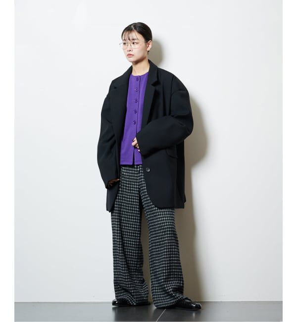  「《予約》SWEAT CARDIGAN：スウェット」|カーディガン|