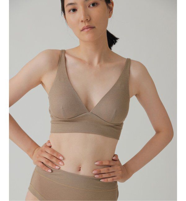 EMILYWEEK「【BALANCE】リヨセル/シルク プランジブラ」|インナー|