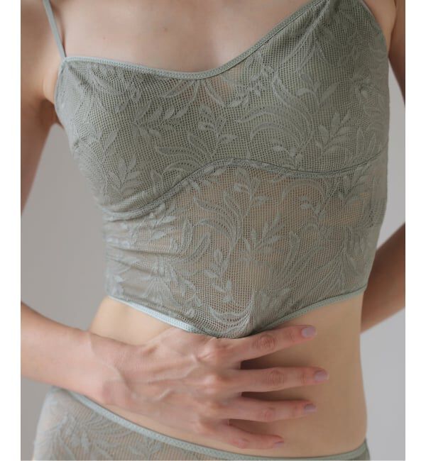 EMILYWEEK「ラッセルレースクロップドブラキャミソール」|インナー|