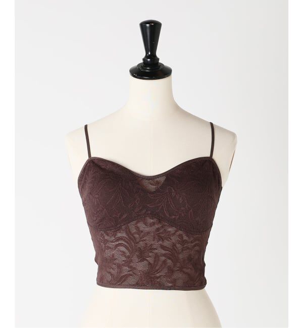 EMILYWEEK「ラッセルレースクロップドブラキャミソール」|インナー|