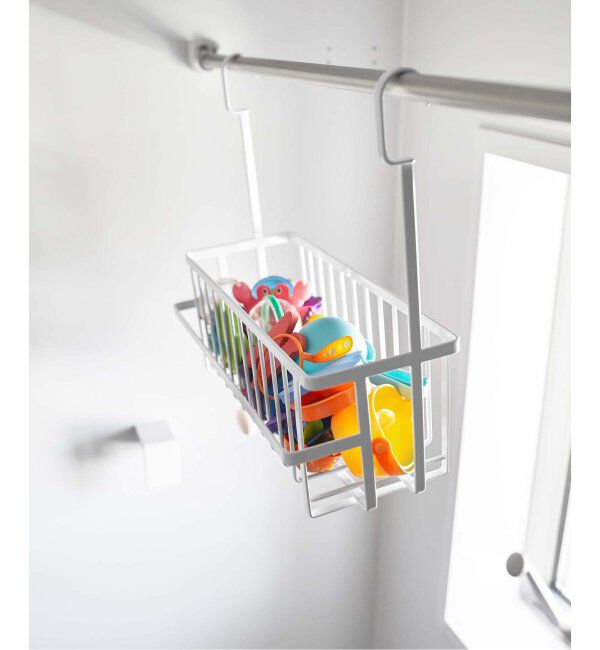 journal standard Furniture「《WEB限定》【tower/タワー】引っ掛けバスルームバスケット ワイド」|トイレタリー・ランドリーグッズ|
