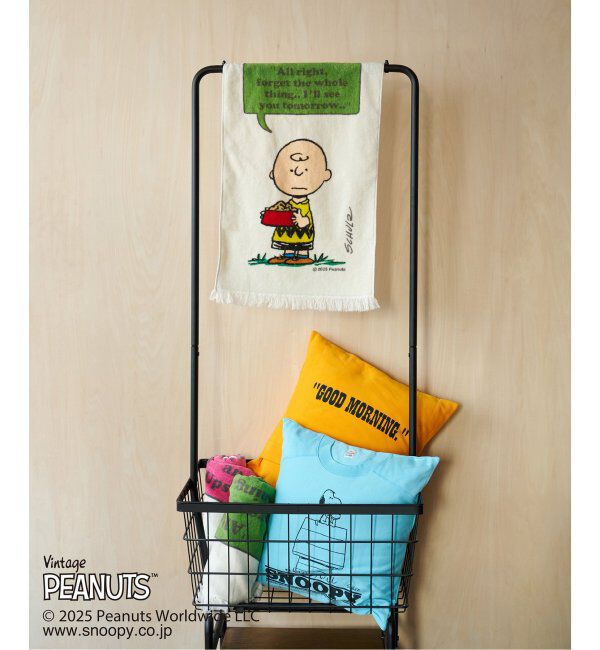 journal standard Furniture「【PEANUTS&times;JOURNAL STANDARD FURNITURE】FACE TOWEL　フェイスタオル」|タオル|グリーン