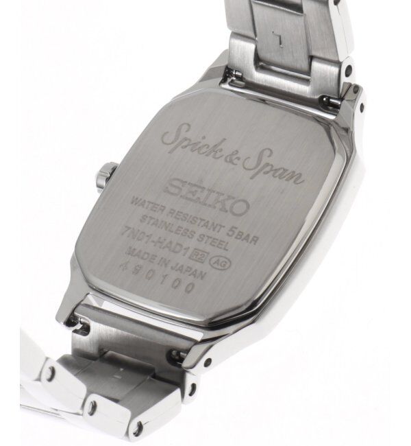 HIROB「Web限定 SEIKO Exclusive Spick＆Span Silver 別注」|腕時計|
