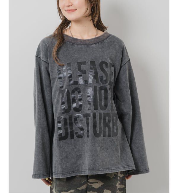 JOINT WORKS「ANNA SUI NYC / アナスイエヌワイシー DO NOTロングスリーブTシャツ」|Tシャツ・カットソー|ブラック