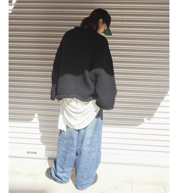 JOINT WORKS「MacMahon Knitting Mills / マクマホンニッティングミルズ All Roll Knit-Flower」|ニット・セーター|