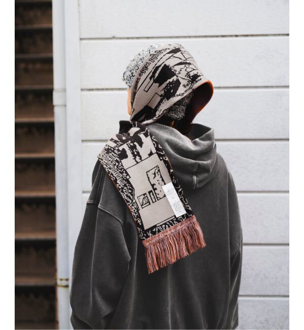 JOINT WORKS「BAL / バル JACQUARD KNIT SOCCER SCARF」|マフラー|