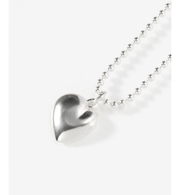 JOINT WORKS「THE OBJECT / ザ オブジェクト Heart Charm Ball Necklace」|ネックレス|