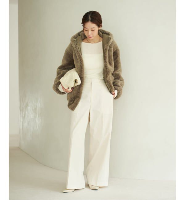 Plage「T/C wide chinos パンツ」|チノ|