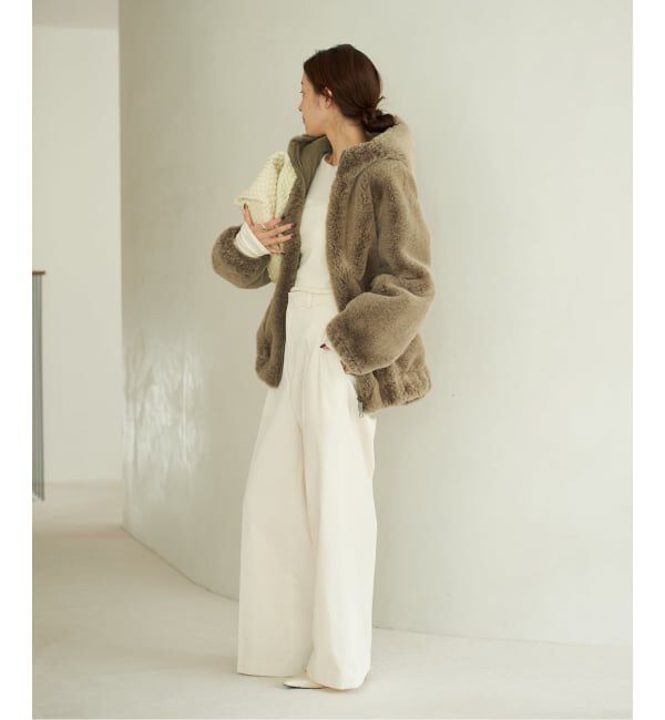 Plage「T/C wide chinos パンツ」|チノ|