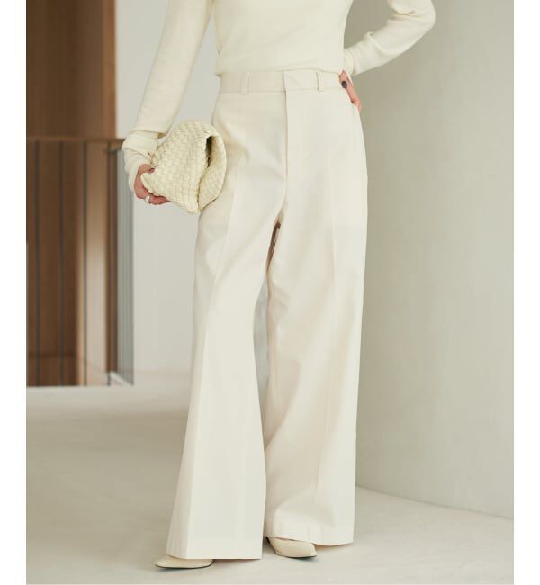 Plage「T/C wide chinos パンツ」|チノ|