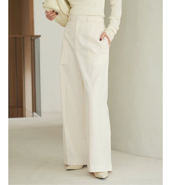 Plage「T/C wide chinos パンツ」|チノ|