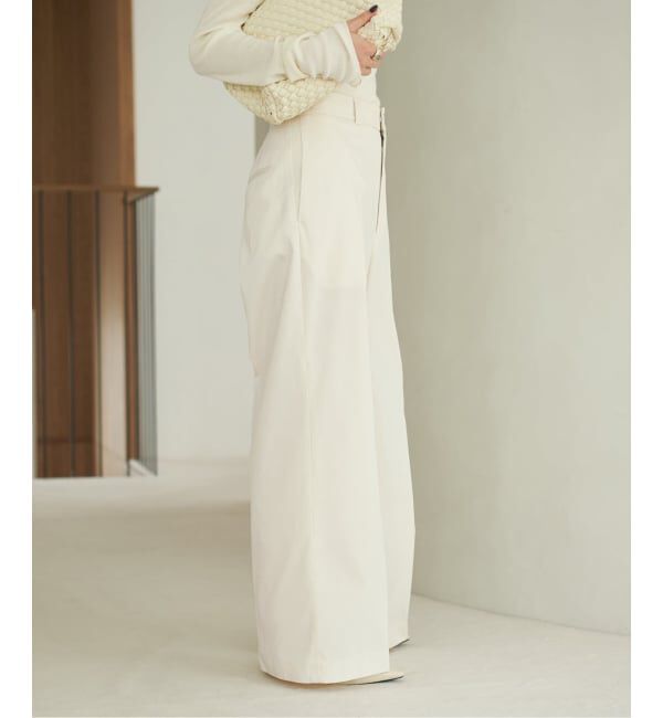 Plage「T/C wide chinos パンツ」|チノ|