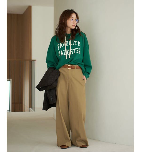 Plage「T/C wide chinos パンツ」|チノ|