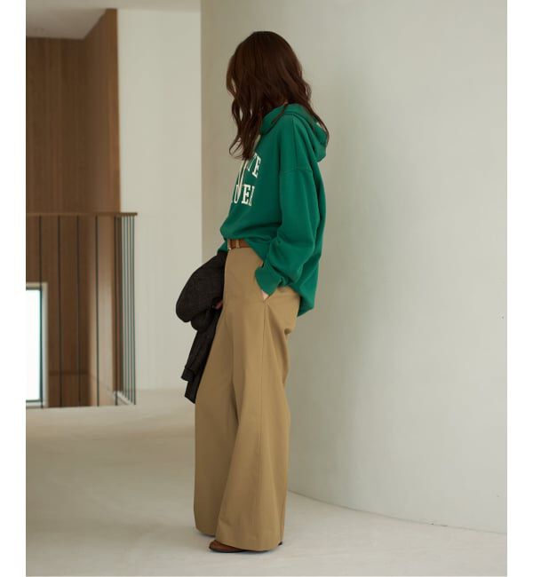 Plage「T/C wide chinos パンツ」|チノ|