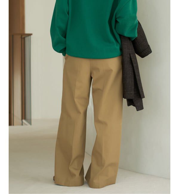 Plage「T/C wide chinos パンツ」|チノ|