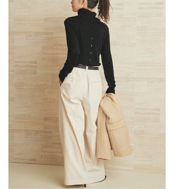 Plage「T/C wide chinos パンツ」|チノ|