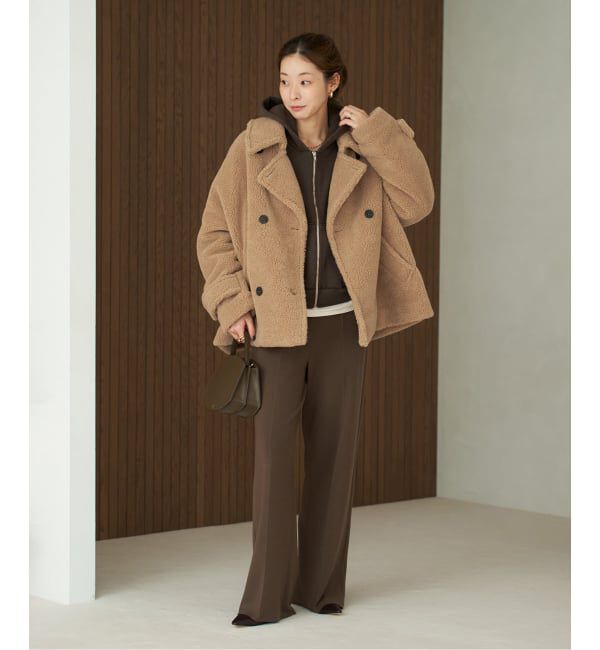 TRADITIONAL WEATHERWEAR 別注 ECO FUR Pコート（Plage）｜ルミネの