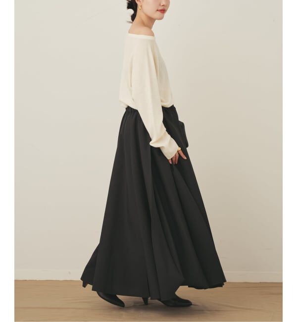 Plage「Tuck Midi スカート」|スカート|