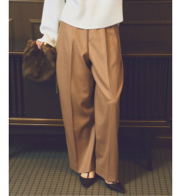 Plage「toulou wide slax パンツ」|スラックス|