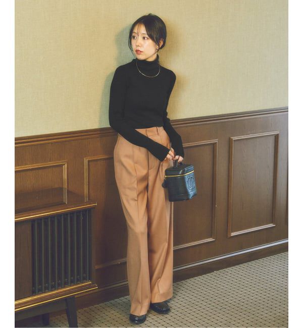 Plage「toulou wide slax パンツ」|スラックス|