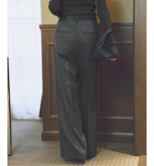Plage「toulou wide slax パンツ」|スラックス|