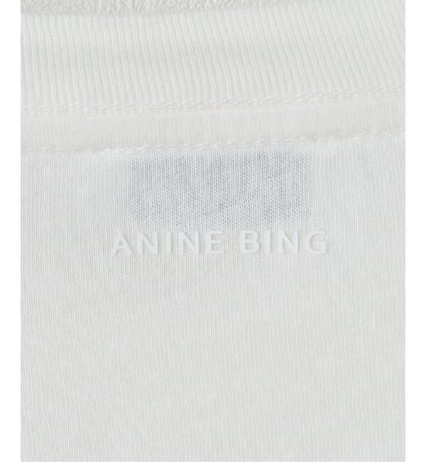 Plage「ANINE BING / アニービン COHEN TEE PARIS STENCIL - Tシャツ」|Tシャツ・カットソー|