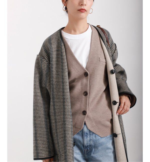 VERMEIL par iena「【TICCA/ティッカ】リバーシブルコート」|その他|