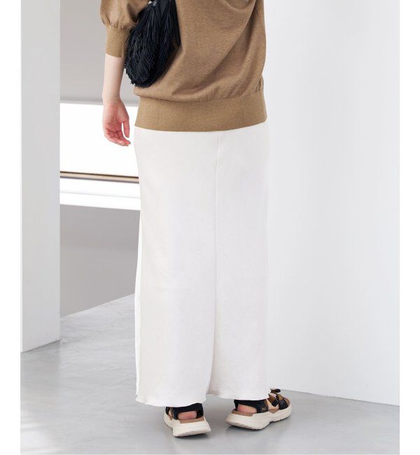 IENA「《追加7》ダブルサテンスカート」|スカート|