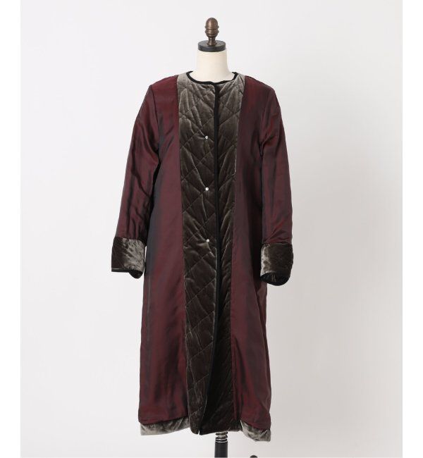 IENA LA BOUCLE「IENA LA BOUCLE ベロアキルティングコート」|その他|