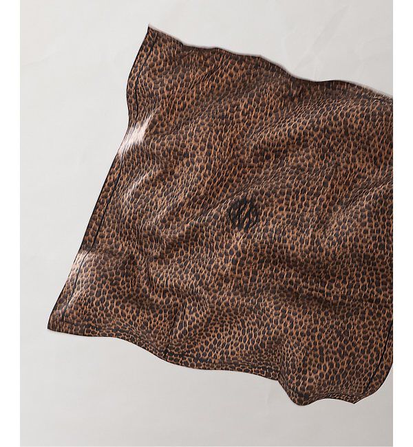 VERMEIL par iena「Le Scarf（レ スカーフ）LEO 80x80 LEO SCARF」|バンダナ・スカーフ|