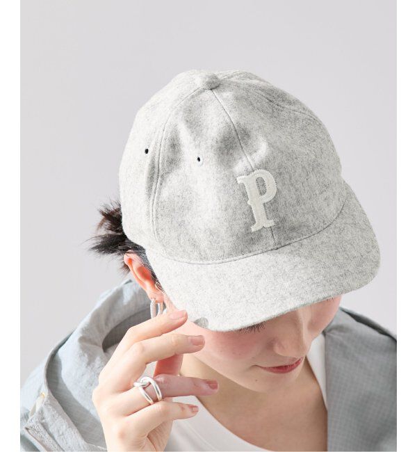 VERMEIL par iena「《追加》MASTER&Co.（マスターアンドコー） ALPHABET CAP MC574　」|キャップ・キャスケット|グレーB