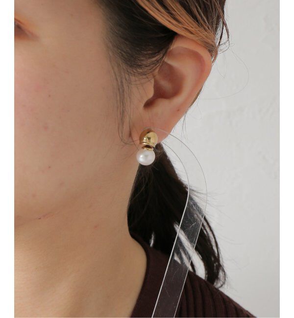 VERMEIL par iena「SAPIR BACHAR（サピア バシャール）PEAL BELL ピアス 58001-00318」|ピアス|