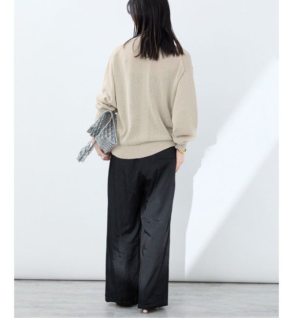 VERMEIL par iena「ペーパーテープヤーン カーデ」|カーディガン|