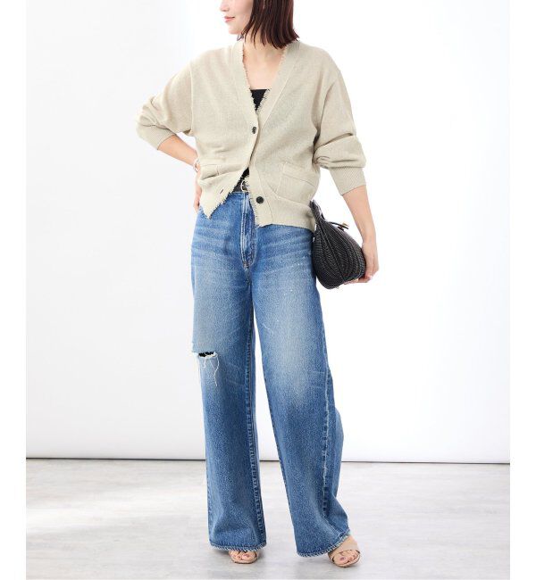 VERMEIL par iena「ペーパーテープヤーン カーデ」|カーディガン|