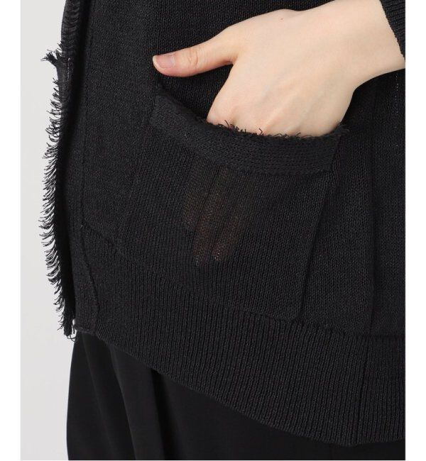 VERMEIL par iena「ペーパーテープヤーン カーデ」|カーディガン|