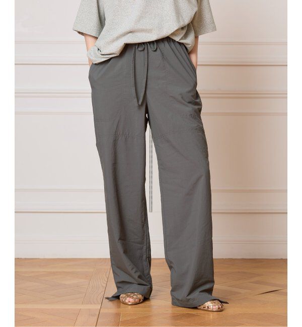 IENA LA BOUCLE「FOLKIN' VIOLETTE ROOM/フォーキン バイオレットルーム イージーパンツ」|その他|