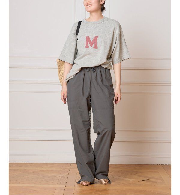 IENA LA BOUCLE「FOLKIN' VIOLETTE ROOM/フォーキン バイオレットルーム イージーパンツ」|その他|