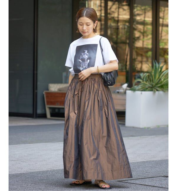 IENA「《追加》COUTURE D&rsquo;ADAM/クチュールドアダム Sam Haskins フォトTシャツ」|Tシャツ・カットソー|