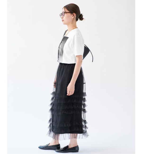 IENA「《追加》COUTURE D&rsquo;ADAM/クチュールドアダム Sam Haskins フォトTシャツ」|Tシャツ・カットソー|