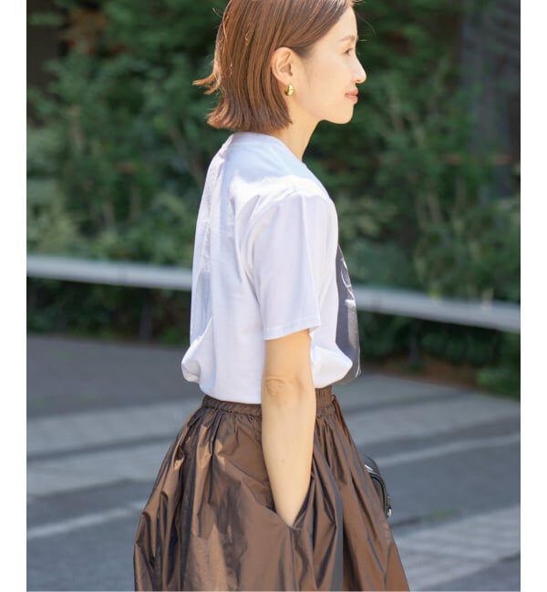 IENA「《追加》COUTURE D&rsquo;ADAM/クチュールドアダム Sam Haskins フォトTシャツ」|Tシャツ・カットソー|