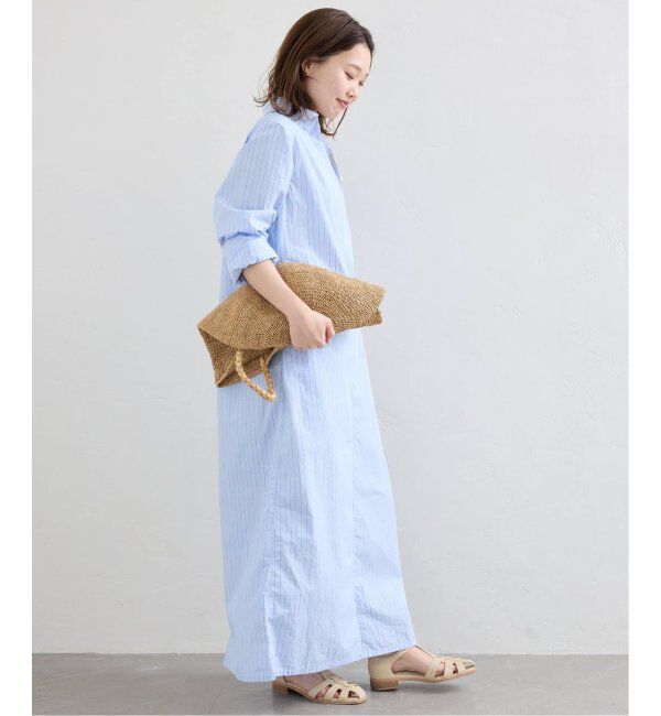 SLOBE IENA「《WEB限定/追加》SLOBE レザーグルカサンダル」|サンダル|