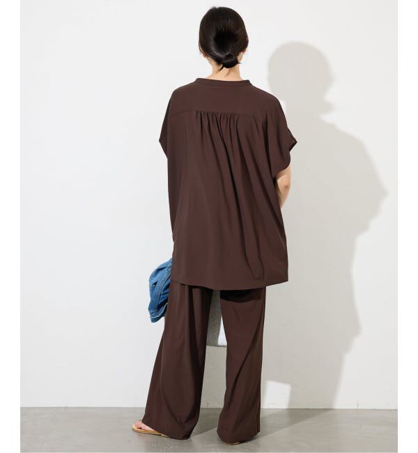 SLOBE IENA「《2枚セット》カットジョーゼットセットアップ」|Tシャツ・カットソー|