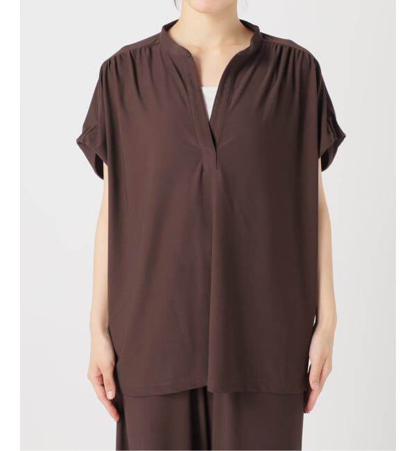 SLOBE IENA「《2枚セット》カットジョーゼットセットアップ」|Tシャツ・カットソー|