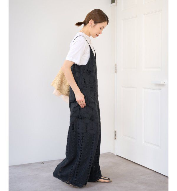 IENA「《WEB限定/追加6》レースオールインワン」|オールインワン|