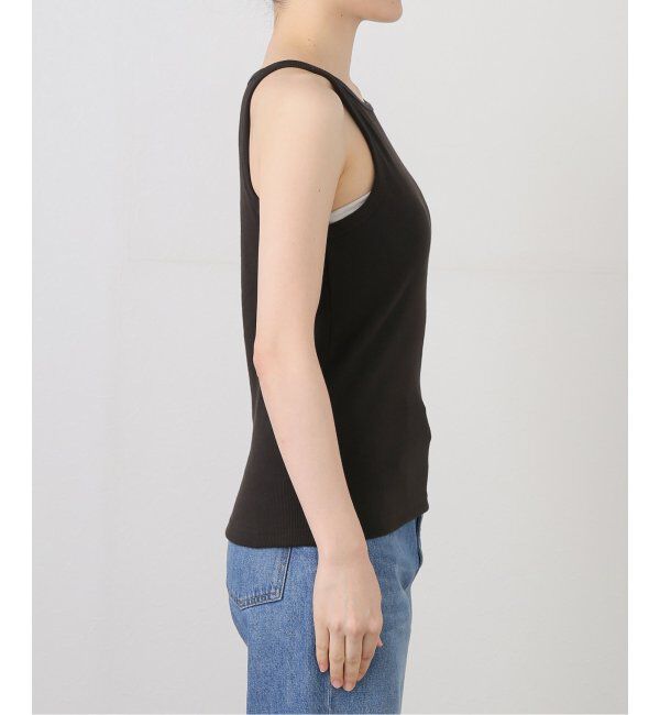 IENA LA BOUCLE「CAROUSE LAMBRA/ケラウズランブラ ボートキャミソール 251-380」|キャミソール|