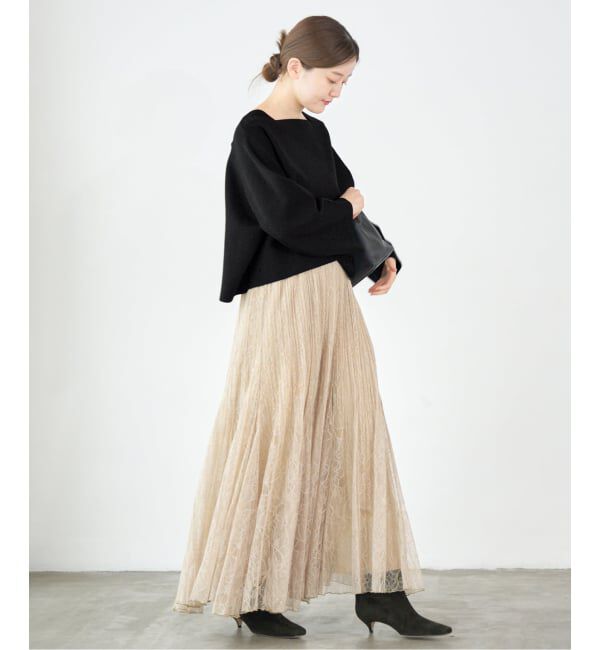 IENA「スーパーファインスムースプルオーバー」|ニット・セーター|