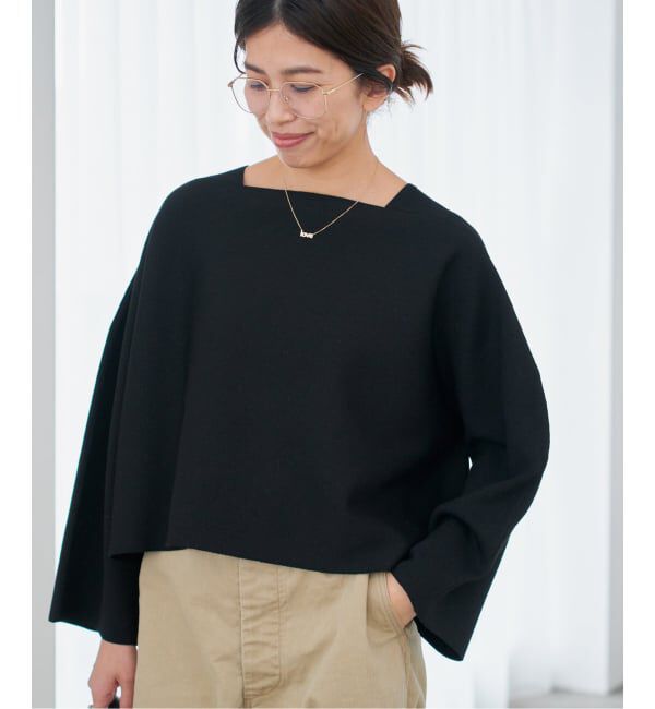IENA「スーパーファインスムースプルオーバー」|ニット・セーター|