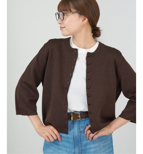 IENA「Debussyミニカーディガン」|カーディガン|